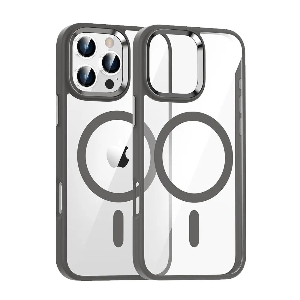 Magnetic transparent anti-fall mobile phone case - IntriCase