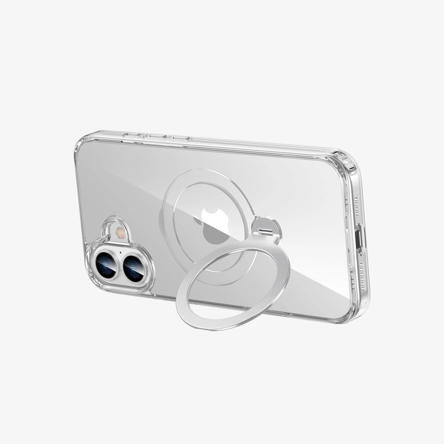 Transparent rotating bracket mobile phone case - IntriCase
