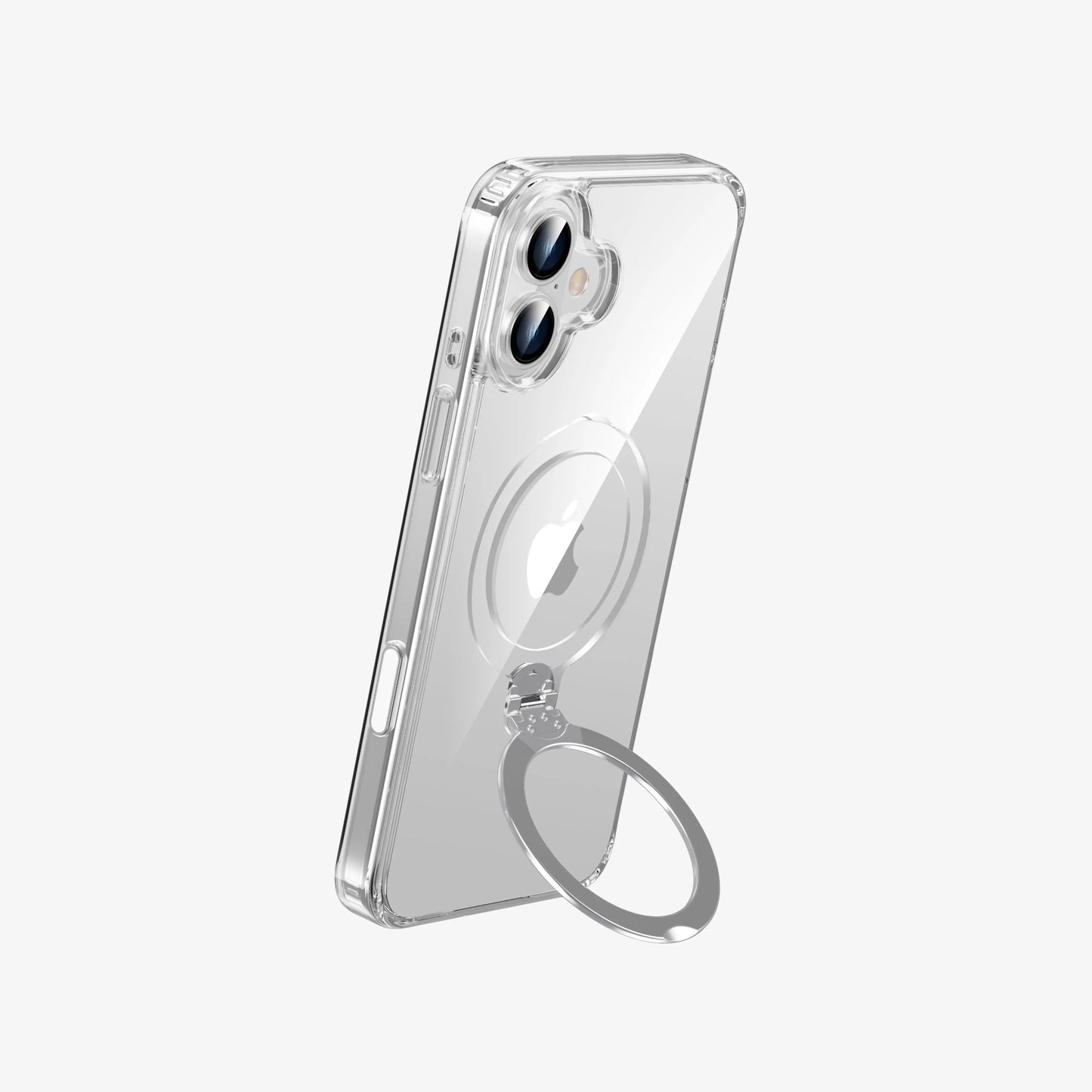 Transparent rotating bracket mobile phone case - IntriCase