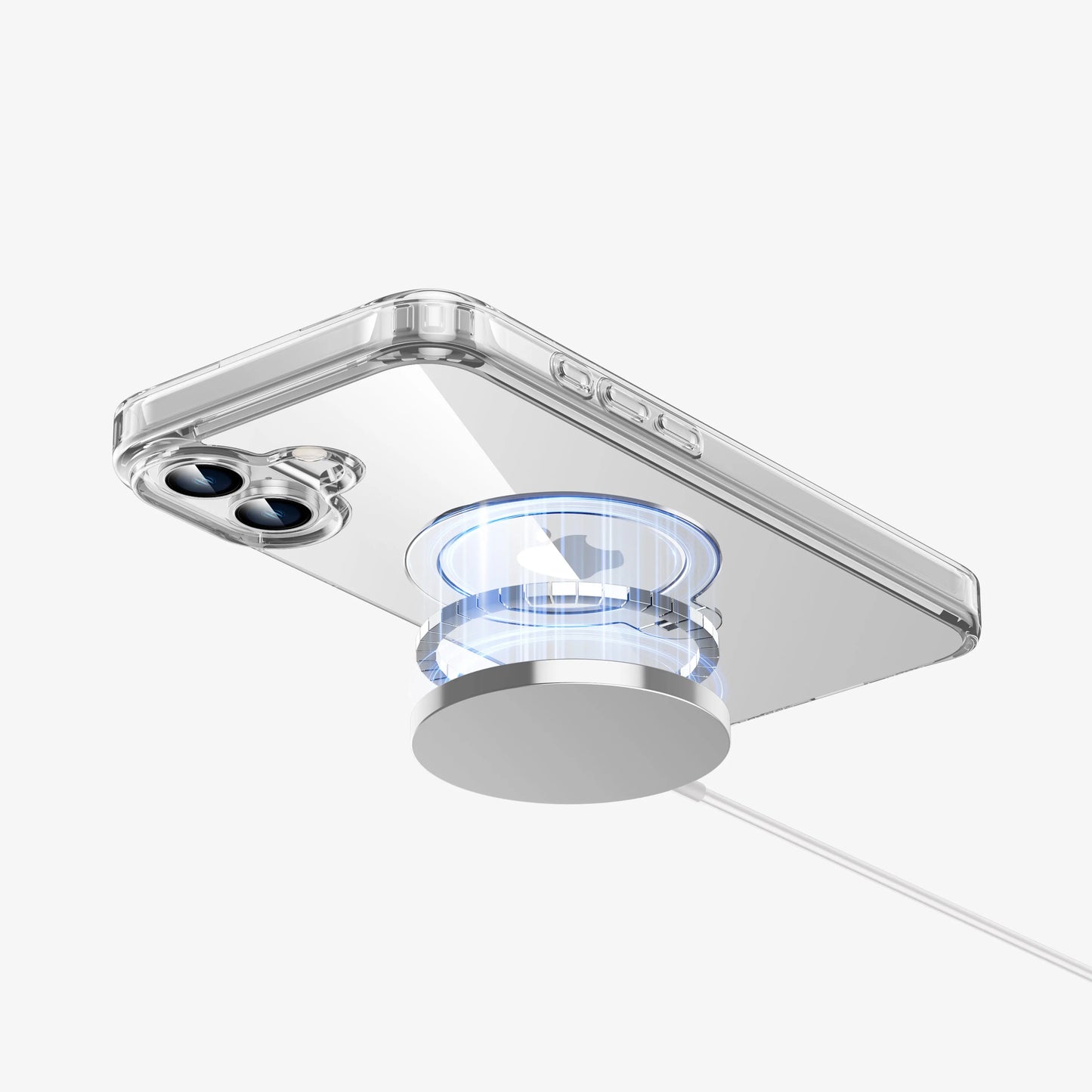 Transparent rotating bracket mobile phone case - IntriCase