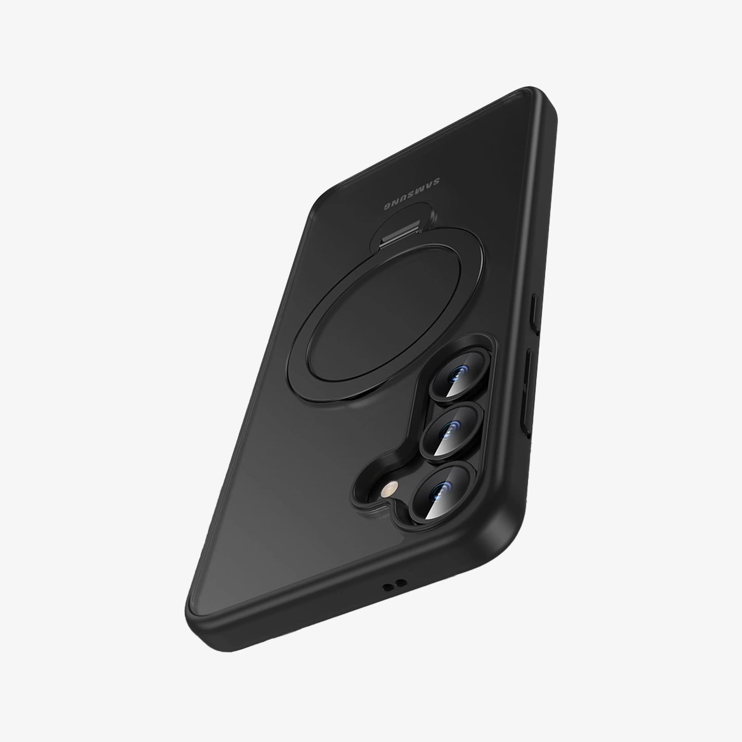 360° Rotating Bracket Frosted Phone Case - IntriCase
