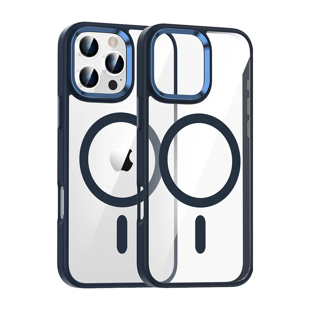 Magnetic transparent anti-fall mobile phone case - IntriCase