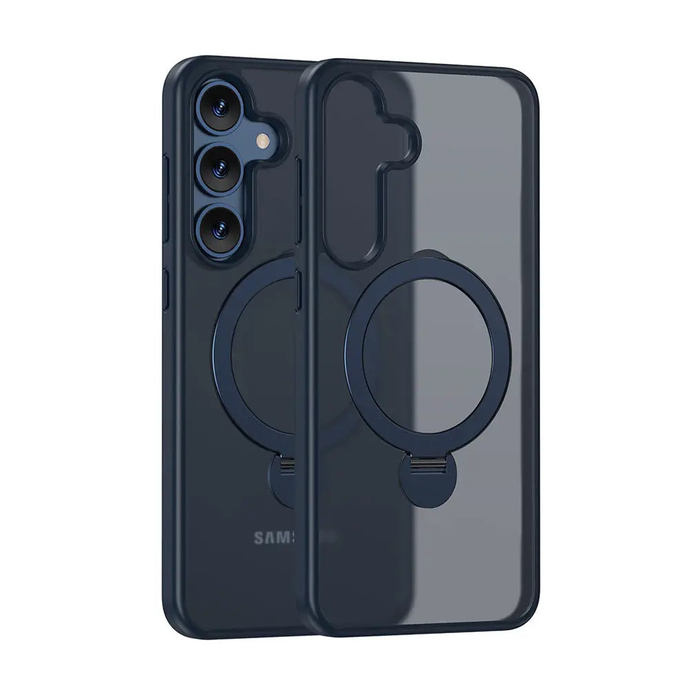 360° Rotating Bracket Frosted Phone Case - IntriCase