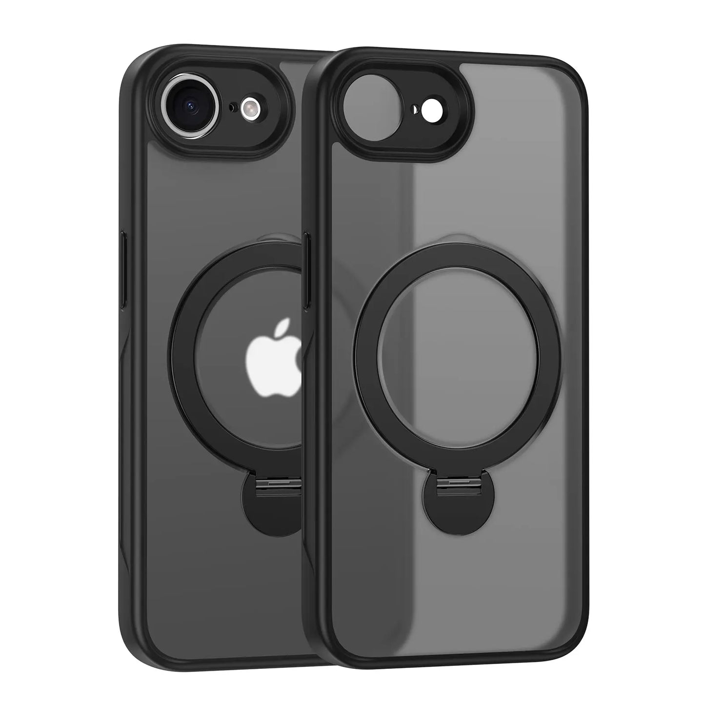360° Rotating Bracket Frosted Phone Case - IntriCase