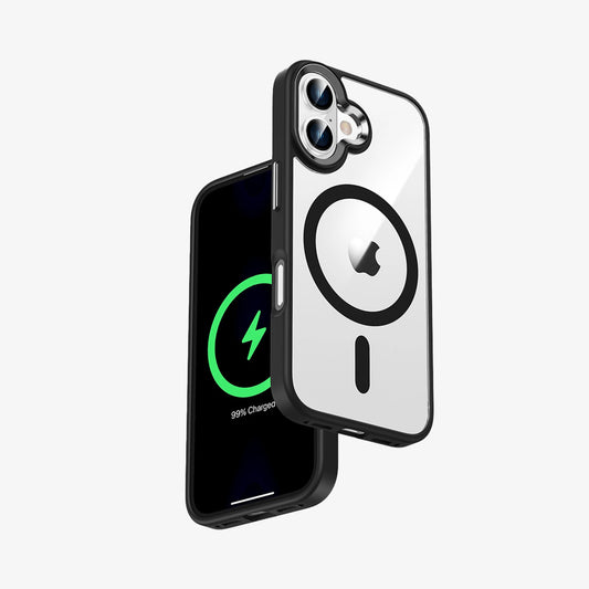 Magnetic transparent anti-fall mobile phone case - IntriCase