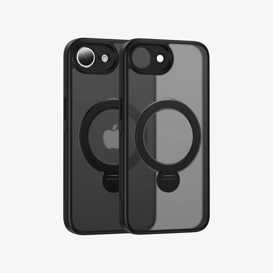 360° Rotating Bracket Frosted Phone Case - IntriCase