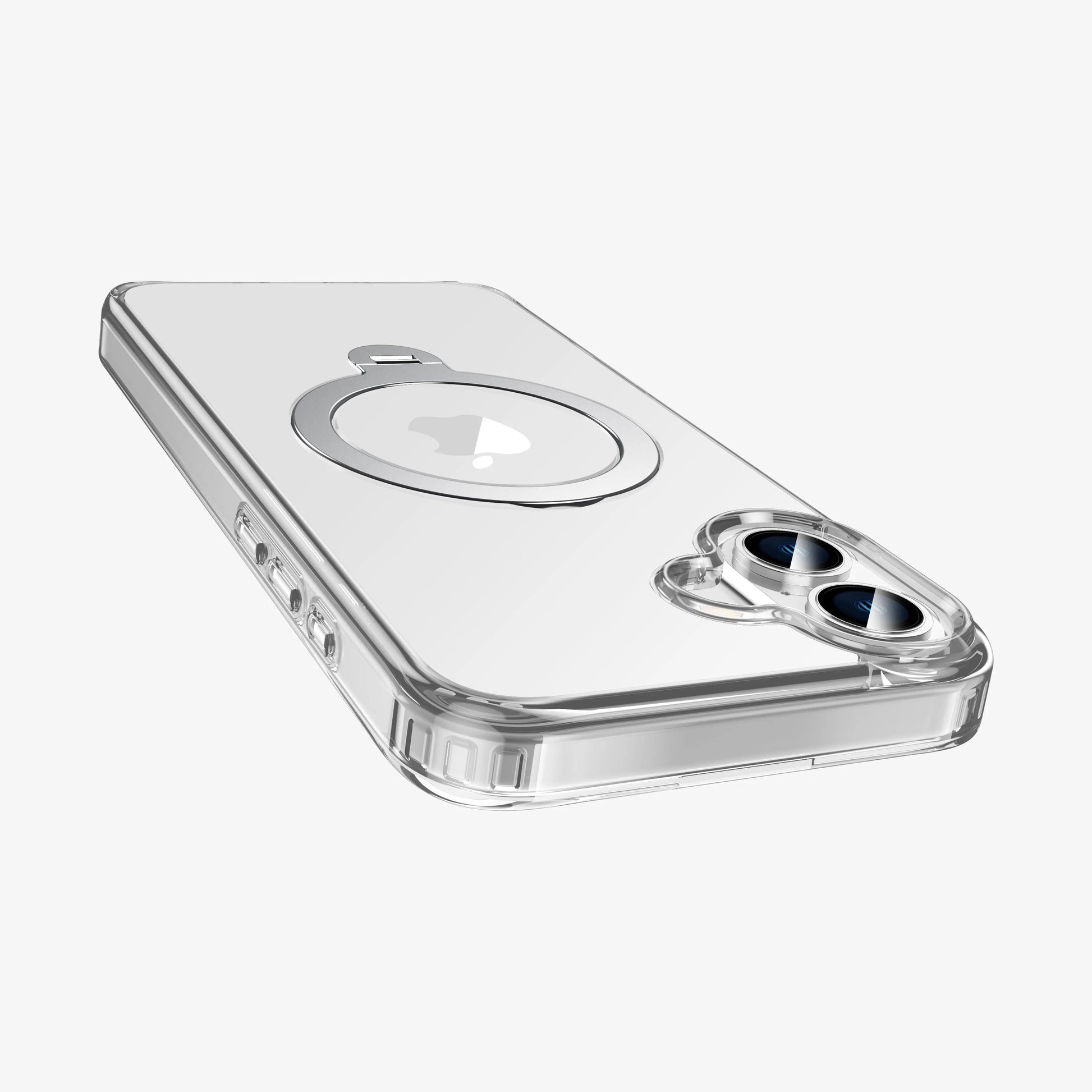 Transparent rotating bracket mobile phone case - IntriCase