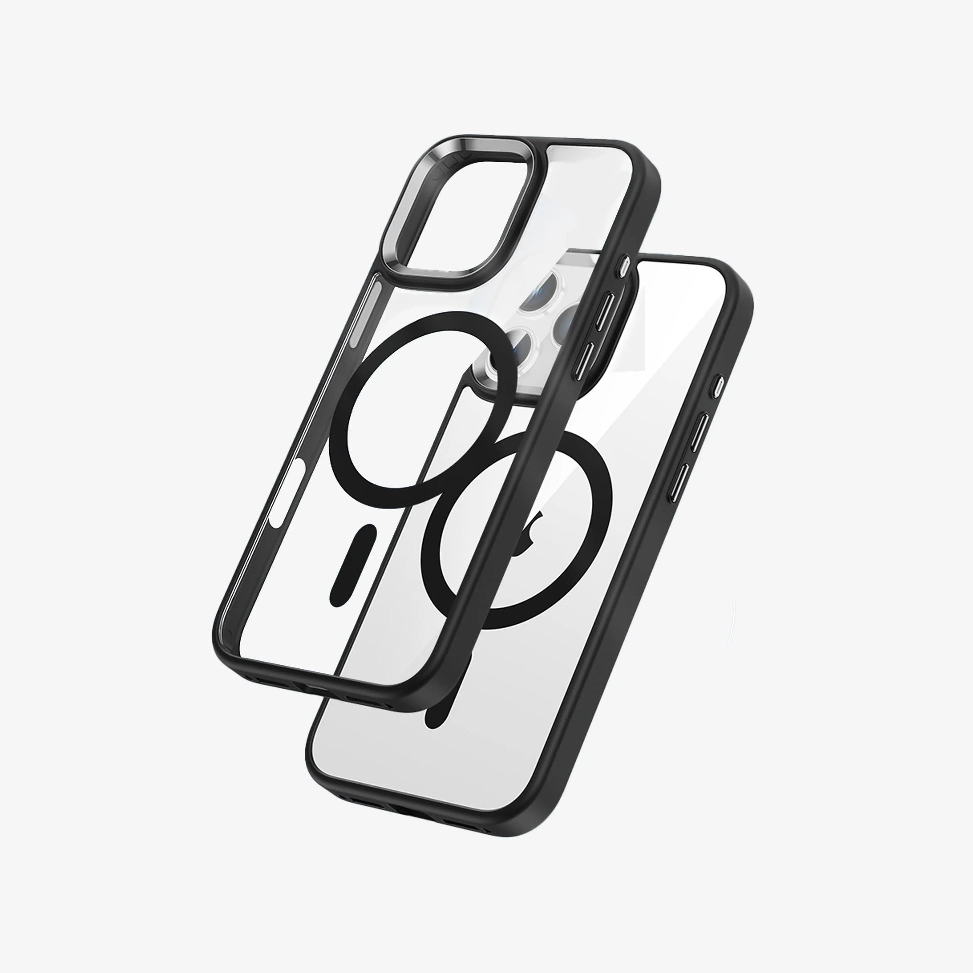 Magnetic transparent anti-fall mobile phone case - IntriCase