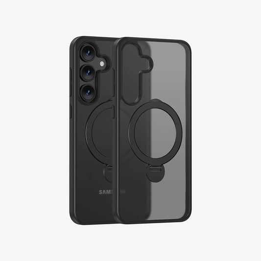 360° Rotating Bracket Frosted Phone Case - IntriCase